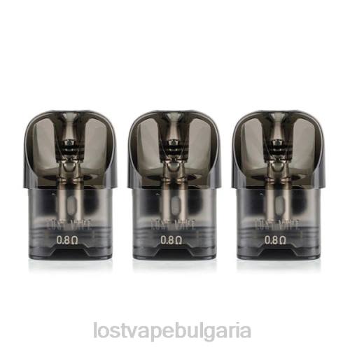 Lost Vape Cyborg Цена - Lost Vape URSA резервни капсули | 2,5 ml (опаковка от 3) 0T6L125 зелено 0,8 ома