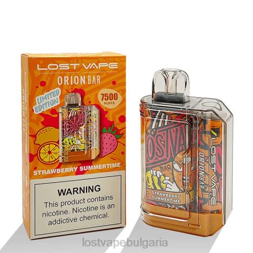 Lost Vape Flavors Bulgaria - Lost Vape Orion бар за еднократна употреба | 7500 впръскване | 18 мл | 50 мг 0T6L98 ягодово лято